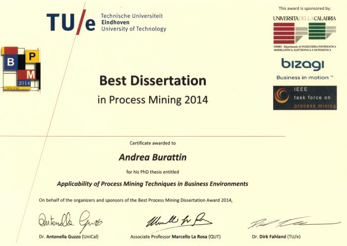best dissertation award